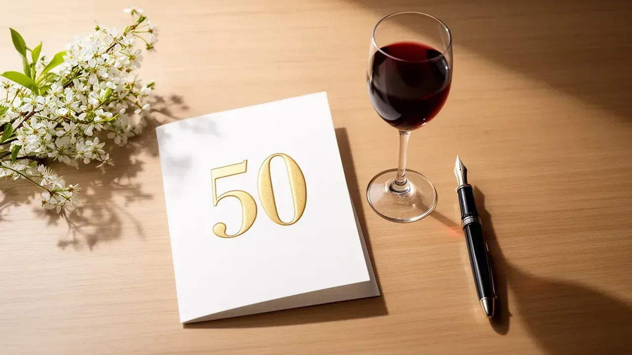 50. Geburtstag gratulieren: Die besten Sprüche und Tipps für Karten